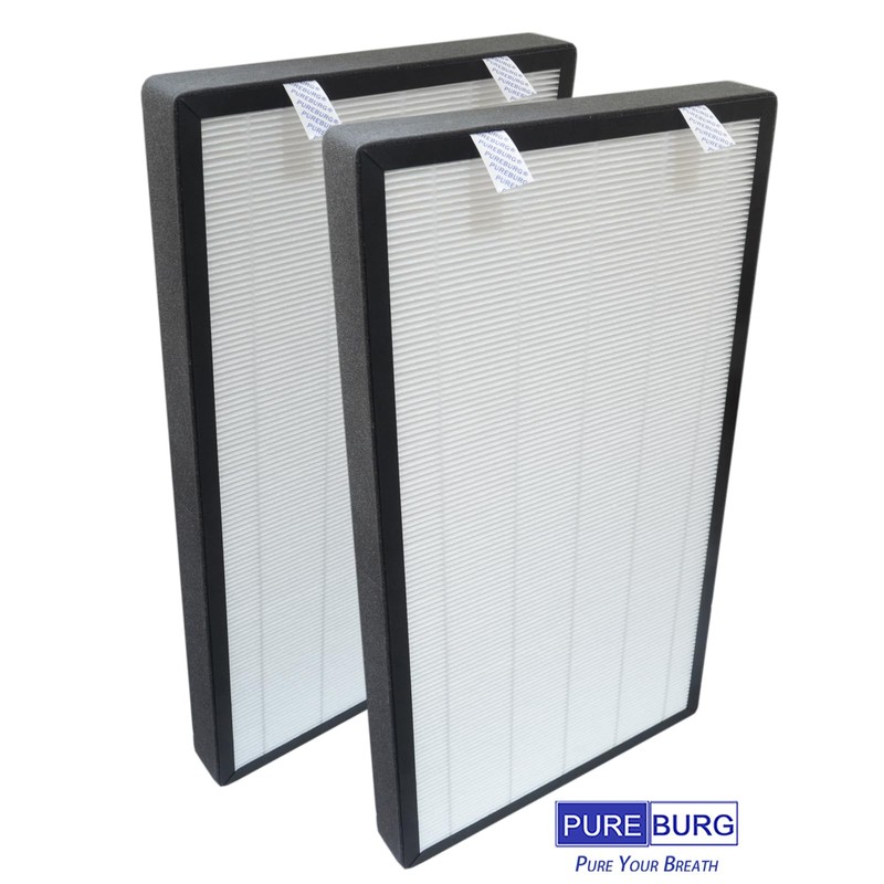 PUREBURG Replacement Filter Set Compatible with HATHASPACE HSP003 Air Purifier,