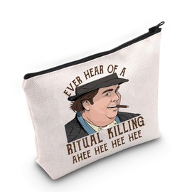 LEVLO Buck Russell Cosmetic Makeup Bag Buck Russell Fans Gift Ever Hear Of A Ritual Killing Ahee Buck Zipper Pouch Bag Buck Russell Merchandise, Ritual Killing Bag, 0