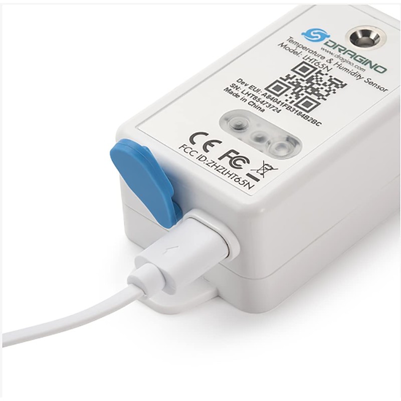 Long Range LHT65N LoRaWAN Temperature & Humidity Sensor Built-in SHT20-915MHz,Built-in