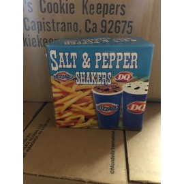 Dairy Queen DQ Salt and Pepper Shakers Blizzard collectable Gift New Memorabilia