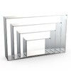 Rectangle Cookie Cutter Set Large - 5 Inch, 4 Inch,