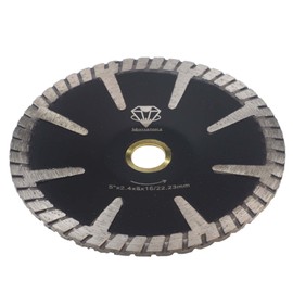 5 Inch Turbo Diamond Concave Blade for Granite Marble Convex Diamond Blade
