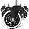 Office Chair Wheels 10mm Stem, Compatible with IKEA Chairs, Soontrans