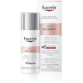 EUCERIN Anti-Pigment Crema Facial de Día FPS 30 50ml Efectiva para Reducir Manchas Oscuras y de la Edad