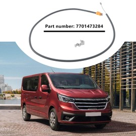 Briny River 2 Pieces Heater Air Flap Control Unit Cable 7701473284 Compatible with RENAULT TRAFIC 2 Compatible with OPEL VIVARO 2001