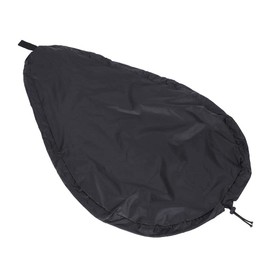 DEWIN Cockpit Cover, Universal Fit Blocking Kayak Canoe Cockpit Cover Kayak Accessories Black (M 101 x 60 cm)