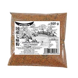 Japanese Shichimi Chilli Powder 100g Togarashi - Tasty Foods Inc.