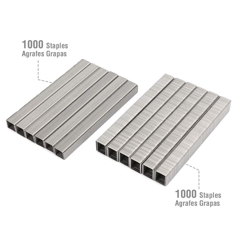 Arrow T50 Stainless Steel Staples Pack Set #508SS1 1/2'' 12mm