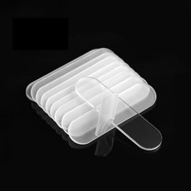 50 Pieces Nail Art Display Holder Acrylic Nail Art Tip Holder Nail Art Display Stand Nail Tip Display Stand False Nail Display Stand Nail Accessory For Salon Home Office, Clear