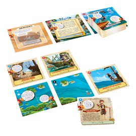 Blackrock Cartaventura Odyssée The Treasure of Libertalia - Cartaventura Family - Junior - From 6 Years - Adventure Game