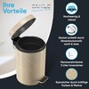 Sanilo Cosmetic Bin 3 L with Soft-Close Mechanism, Many New
