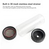 Cylindrical Water Cooling Tank PC Water Tank Built in Filtration
