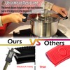 8 Pack Cast Iron Pot Assist Handle Covers, High Heat