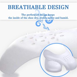 Madala - 2 pares de protectores de arrugas para zapatos Air Force Protectores de zapatos deportivos, protectores de zapatos antiarrugas, protector de zapatos antiarrugas, sin pliegues para zapatos para hombres 7.5-12