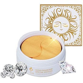 Miskin Eye Patch Eye Pack Eye Mask Eye Cream Korean Cosmetics Gold 60 Pieces, gold