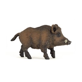 Papo - Wild Boar - Realistic Plastic Figurine - 3 Years Old - Wildlife - Hand Painted - Ultra-Realistic Details - Durable and Educational - Children's Toy - Gift Idea - Wildlife Figurine