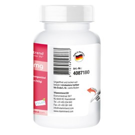 Vitamin B3 High Dose - 500 mg per Tablet - Nicotinamide - 180 Vegan Tablets - For 6 Months