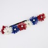 LUX ACCESSORIES Red White Blue American Flag 4th of July