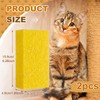2 Pack Pet Hair Remover Sponge Cat and Dog Hair