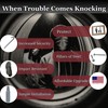 Reinforced Door Screw Kit for Strike Plates, Deadbolt Plates, and