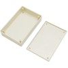 Heyiarbeit 1Pcs 5.43"x3.58"x1.41" ABS White Dustproof Electronic Junction Box Enclosure