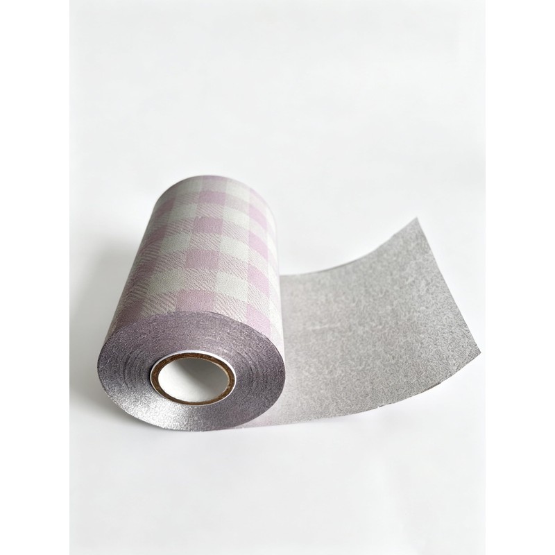 Lilac Design Embossed Aluminum Foil Roll – 5 inch x