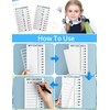 2 PCS Plastic Checklist Boards with 20Pcs Blank Cards, My
