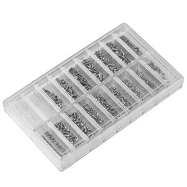 Tornillos de reparación, 1000 piezas Kit de herramientas de reparación de surtido de tuercas micro tornillos con caja de almacenamiento para anteojos Gafas de sol Gafas Reparación de relojes