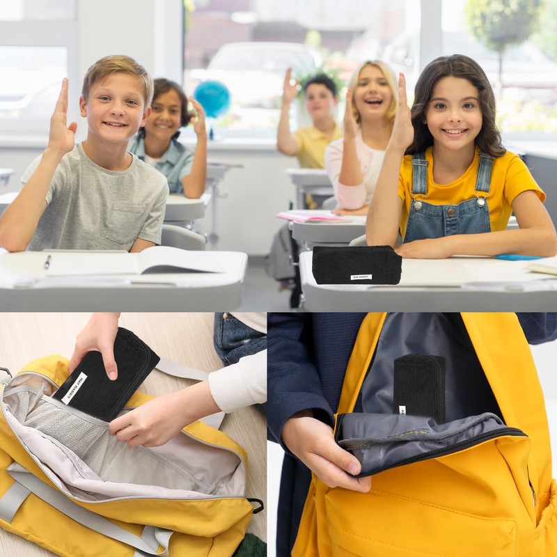 NECXON Large Capacity Elegant Pencil Case for Stationery & Cosmetics