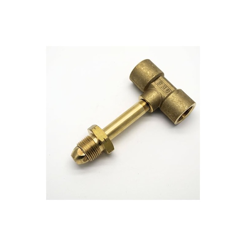 POL Male to 2 x POL Female Extended Brass Pigtail