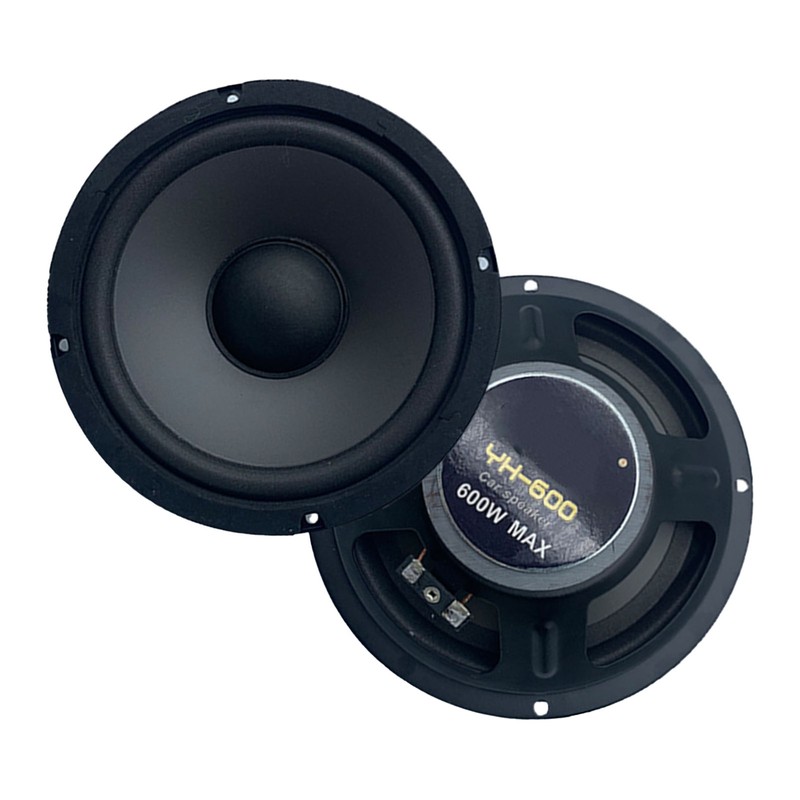 2PCS Coaxial Speakers 6.5in Universal Audio Stereo Music High Sensitivity
