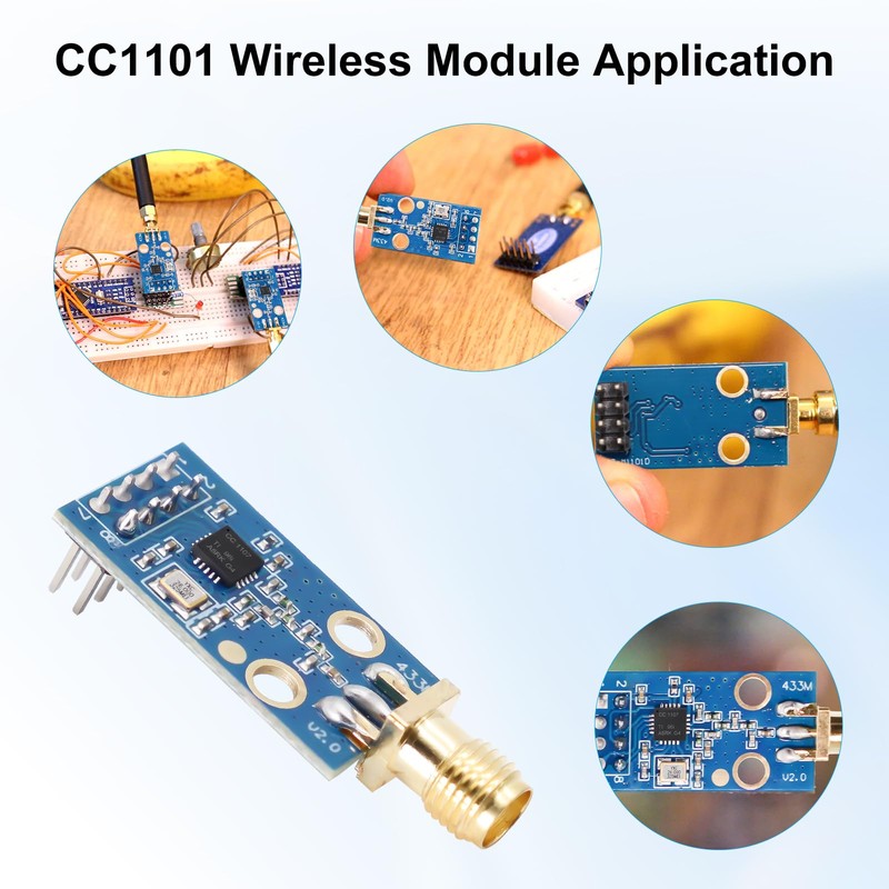 CC1101 SMA Antenna Radio Transceiver Module AYWHP 1 Piece CC1101
