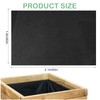 SolaceShine 63" X 83" Raised Garden Bed Liner Non Woven