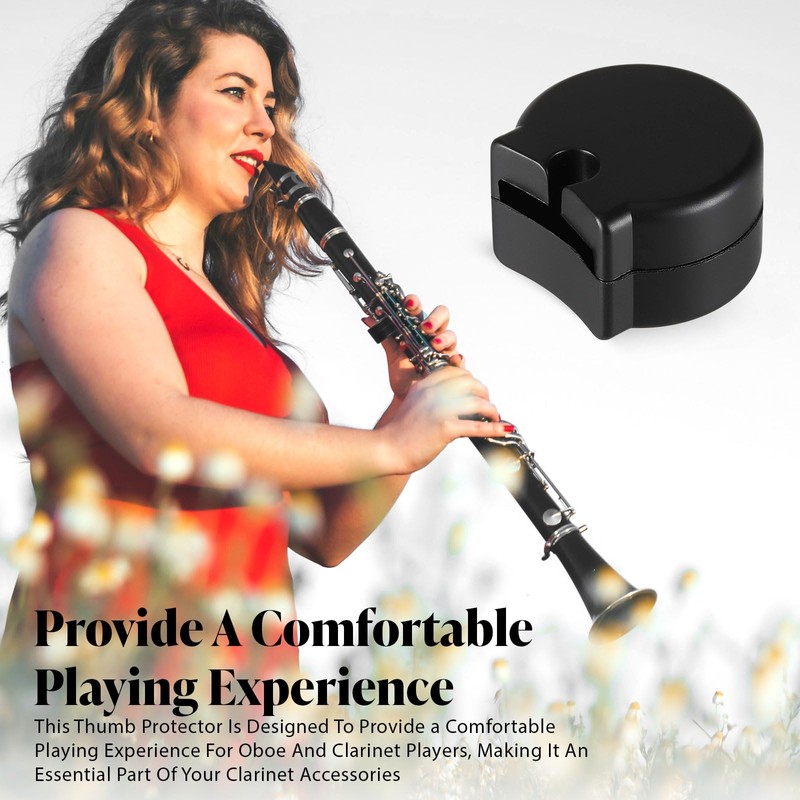 Joyfolk 24 Pack Rubber Clarinet Thumb Rest Cushion Protector Fit