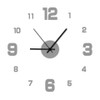Frameless DIY Wall Clock for Living Room and Office –