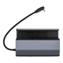 Hsthe Sea USB C Hub 6-in-1 Docking Station Aluminum Stand with 4K@60Hz HDMI, Gigabit Ethernet, 100W PD, USB-C and USB-A Data Ports, USB C Dock