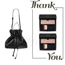 Hera Leather Bokjori Bag + Hera Face Glow Highlighter 3.4g 2 piece set / 헤라 레더 복조리 백+헤라 페이스 글로우 하이라이터 3.4g 2개 구성 세트