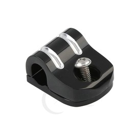 XMT-MOTO Clutch Cable Clip Fit For Harley Heritage Softail Fat Boy FLSTF FLST 00-21,Black