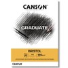 CANSON Graduate Bristol 180gsm A5 Paper, Very Smooth, Pad Glued