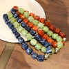 JNF Chunky Beaded Resin Necklace Large Beads Statement Necklaces Big