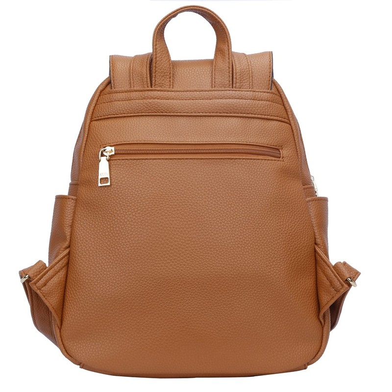 KKXIU Trendy Leather Backpack Purse for Women and Ladies Shoulder