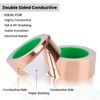 PLAXIARY Copper Foil Tape with Double Conductive Adhesive Copper Tape