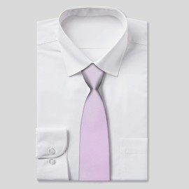 Rael-Brook Folkespeare | Men’s Satin Slim Tie | Plain
