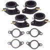 Autoparts Carburetor Intake Boot Set Replacement for Yamaha XJ550 Maxim