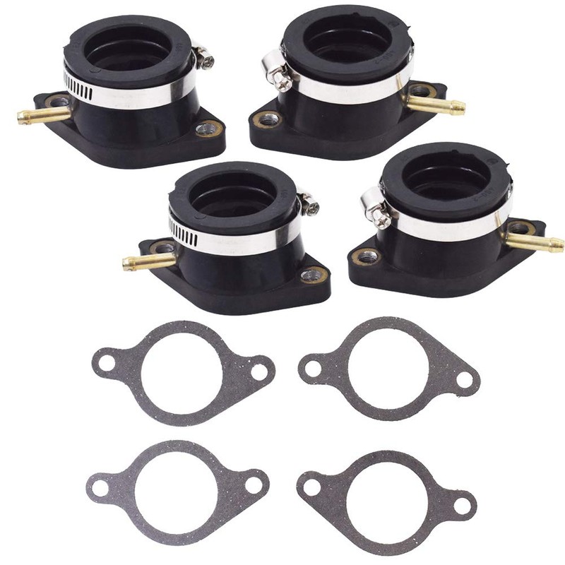 Autoparts Carburetor Intake Boot Set Replacement for Yamaha XJ550 Maxim