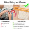 HZXMKB Knitting Loom Set Craft Kit Tools, with Hook and