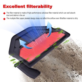 Air filter for Honda CBR 900 RR CBR 929 RR 2000 2001, 17210-MCJ-003 Air Cleaner Element