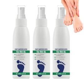  Foot Sanitizer Spray with Tea Tree Oil, Tea Tree Oil Feet Spray, Clear Foot Sanitizer (3pcs)
