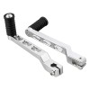 Unbranded Chrome CNC Heel Toe Shift Lever Shifter Foot Peg