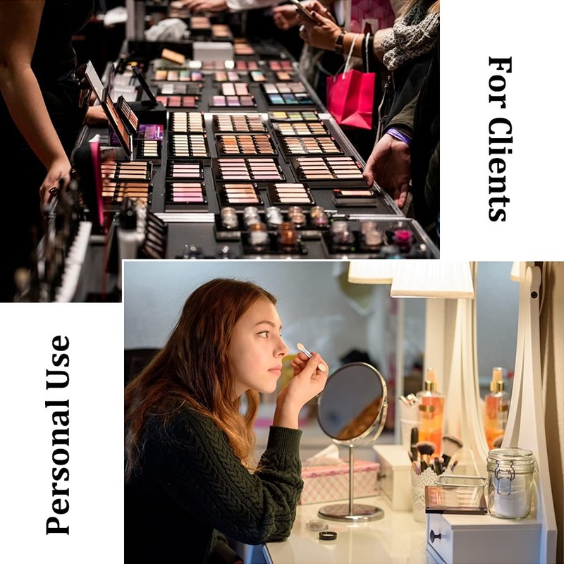 Eyeshadow Applicators,MORGLES 50pcs Disposable Eyeshadow Sponge Applicators Eye Shadow Applicator